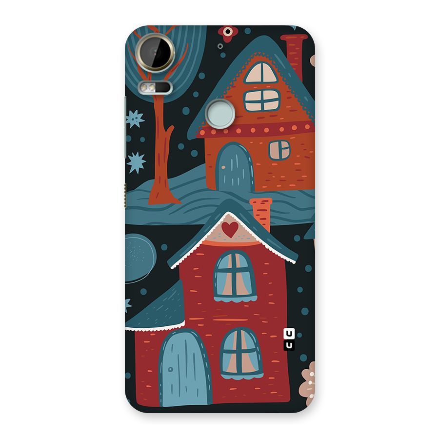 Nordic Arts Houses Back Case for Desire 10 Pro