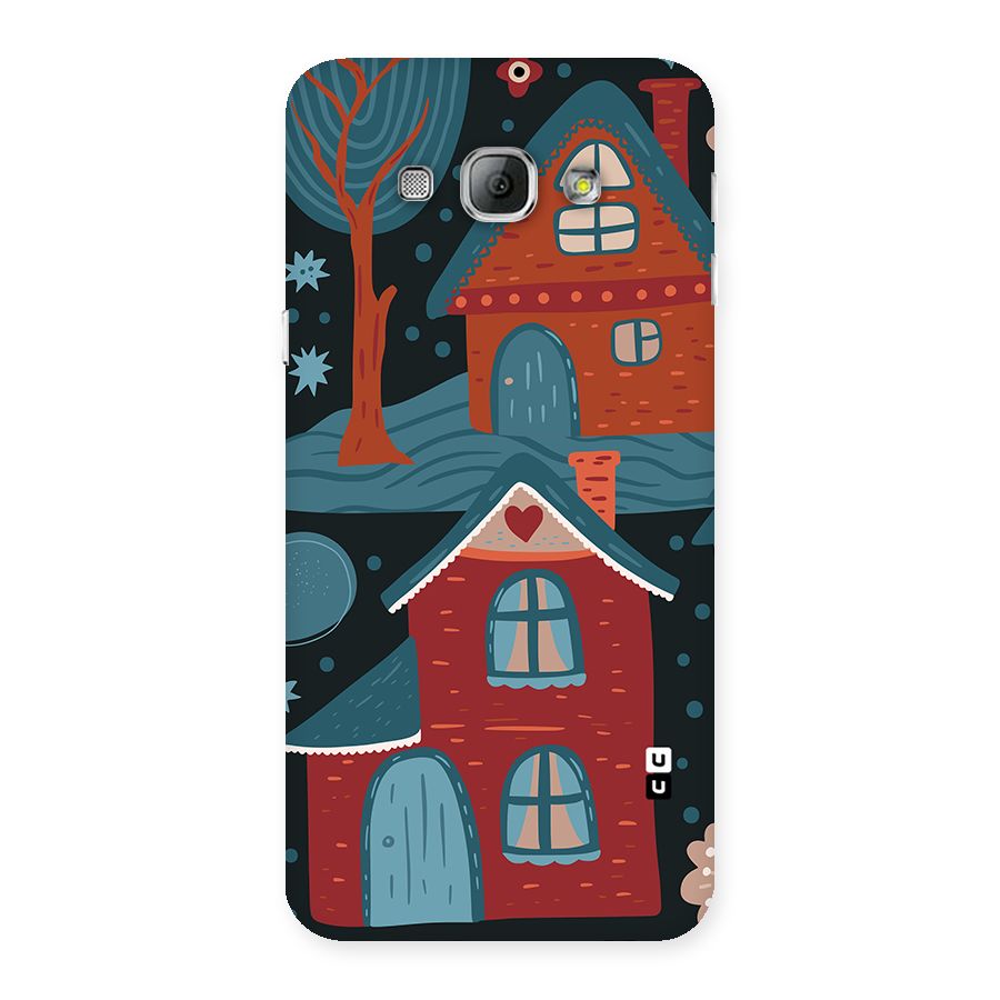 Nordic Arts Houses Back Case for Galaxy A8