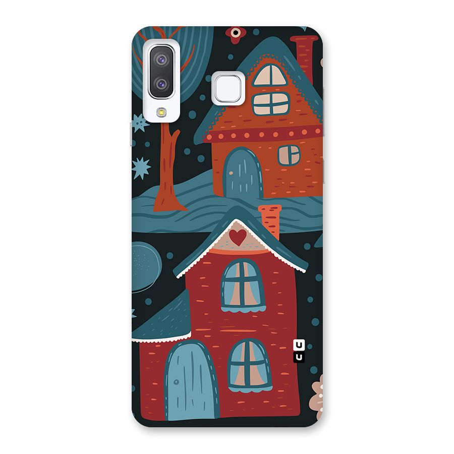 Nordic Arts Houses Back Case for Galaxy A8 Star