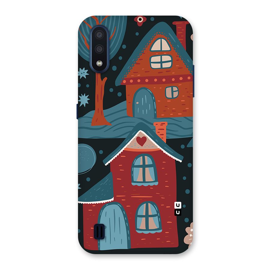 Nordic Arts Houses Back Case for Galaxy M01