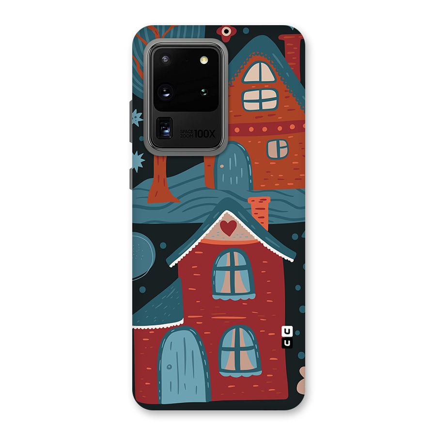 Nordic Arts Houses Back Case for Galaxy S20 Ultra