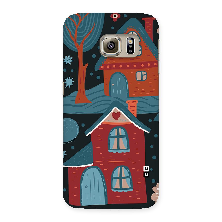 Nordic Arts Houses Back Case for Galaxy S6 edge