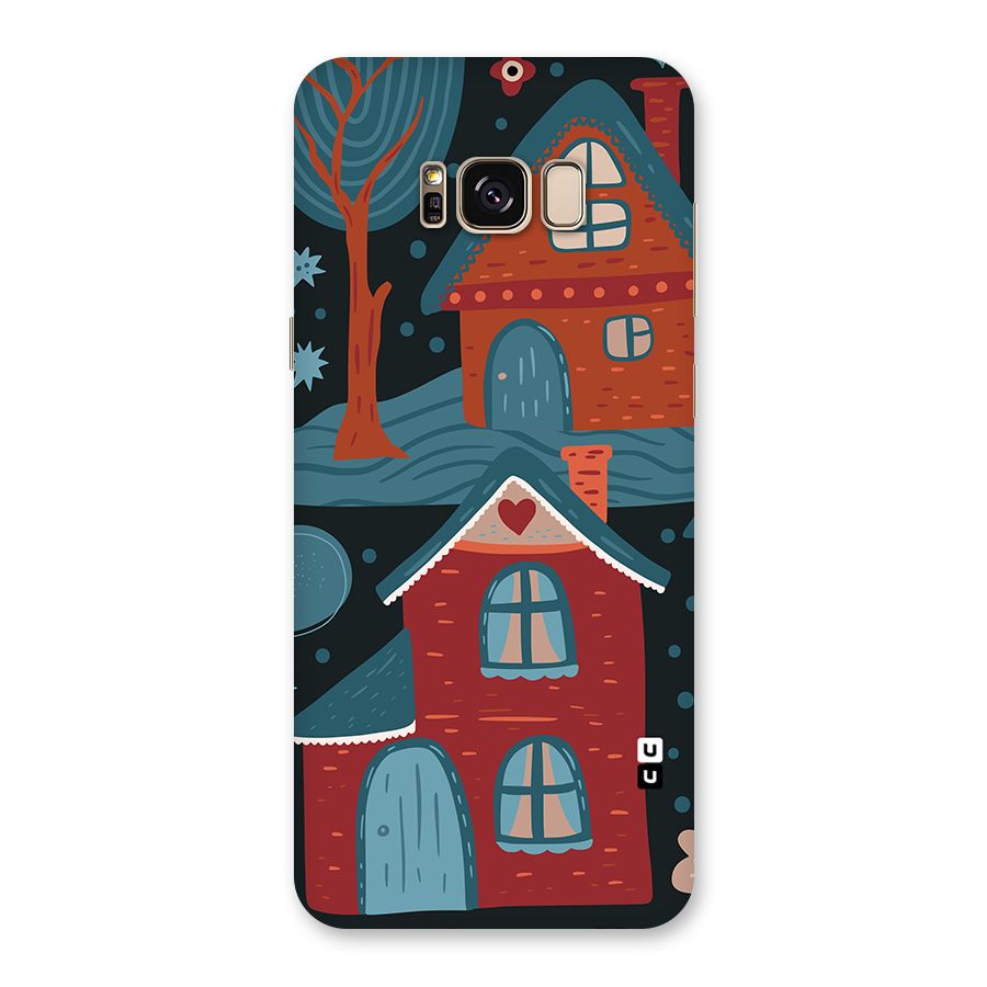 Nordic Arts Houses Back Case for Galaxy S8 Plus