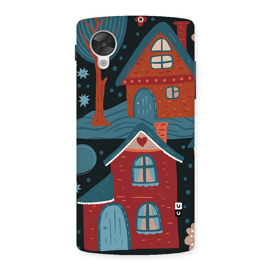 Nordic Arts Houses Back Case for Google Nexus 5