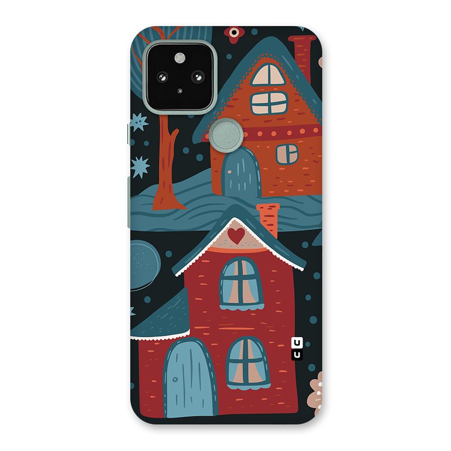 Nordic Arts Houses Back Case for Google Pixel 5