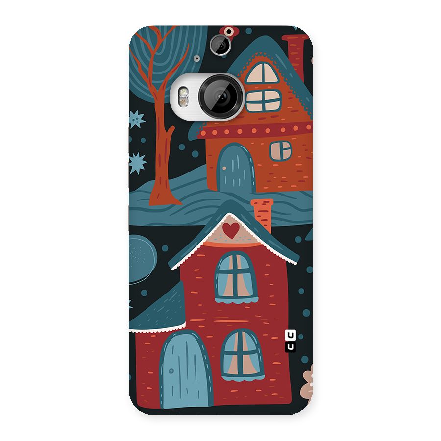 Nordic Arts Houses Back Case for HTC One M9 Plus
