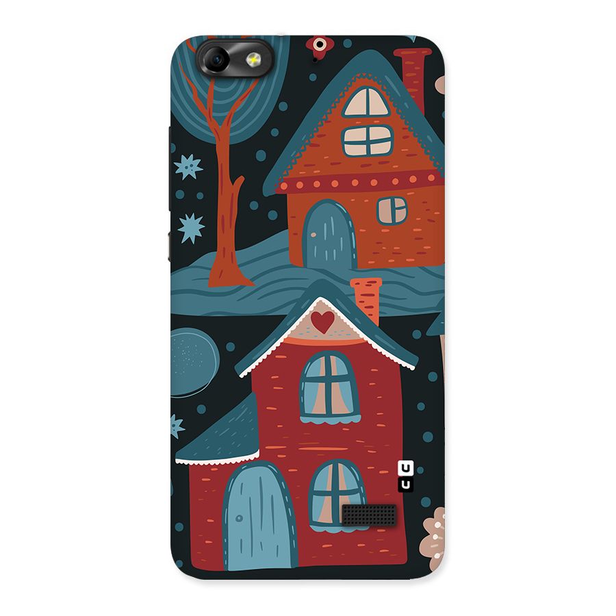 Nordic Arts Houses Back Case for Honor 4C