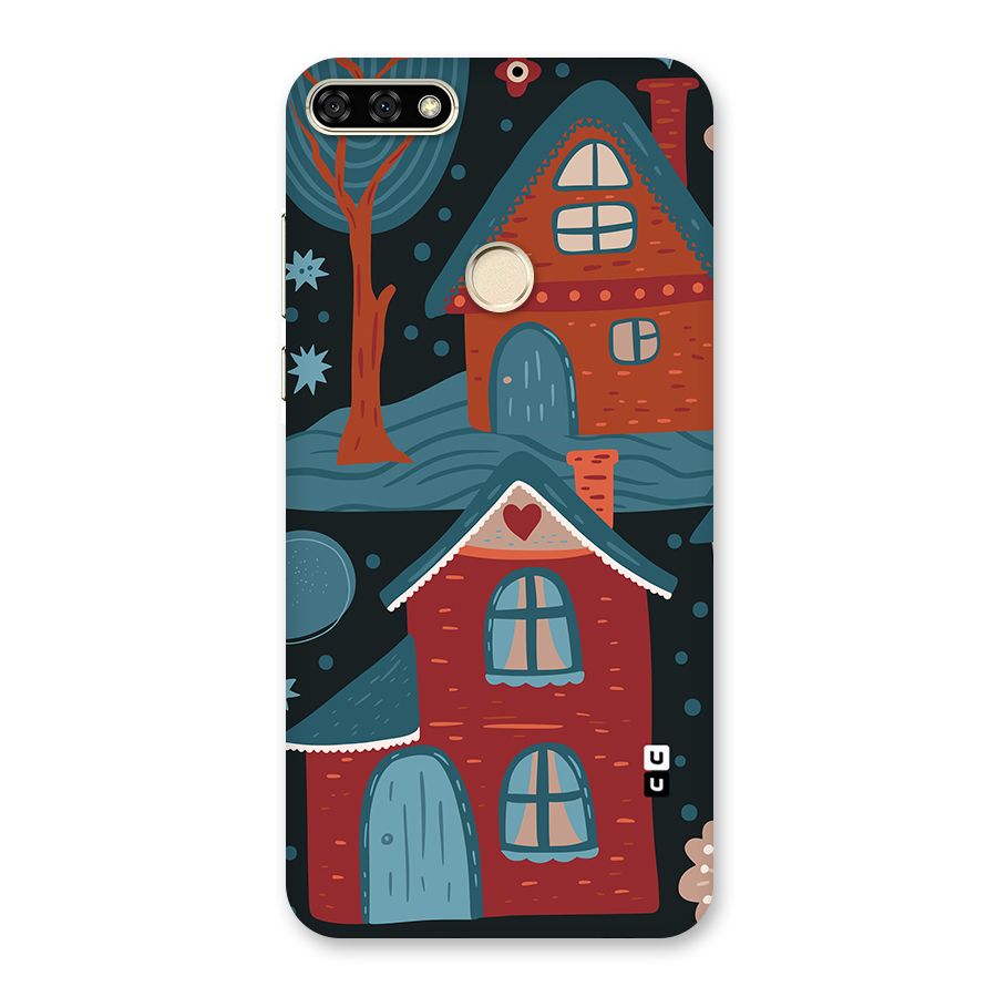 Nordic Arts Houses Back Case for Honor 7A