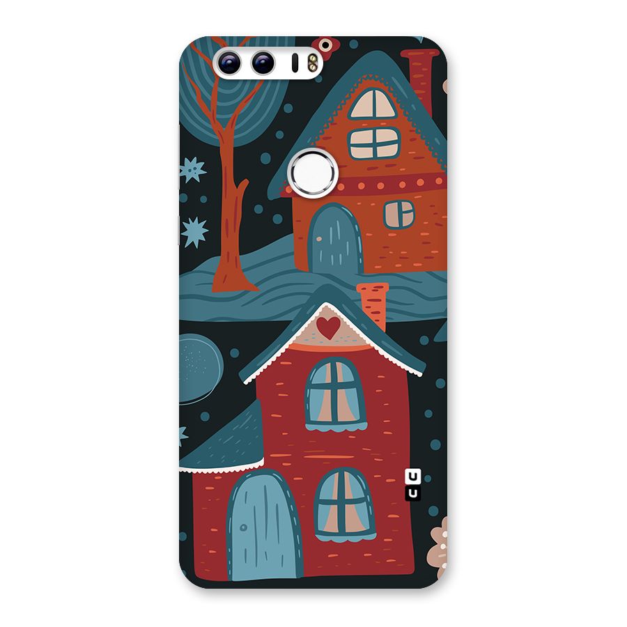 Nordic Arts Houses Back Case for Honor 8