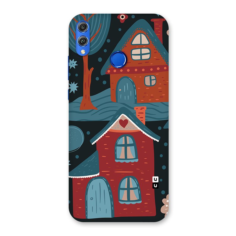 Nordic Arts Houses Back Case for Honor 8X