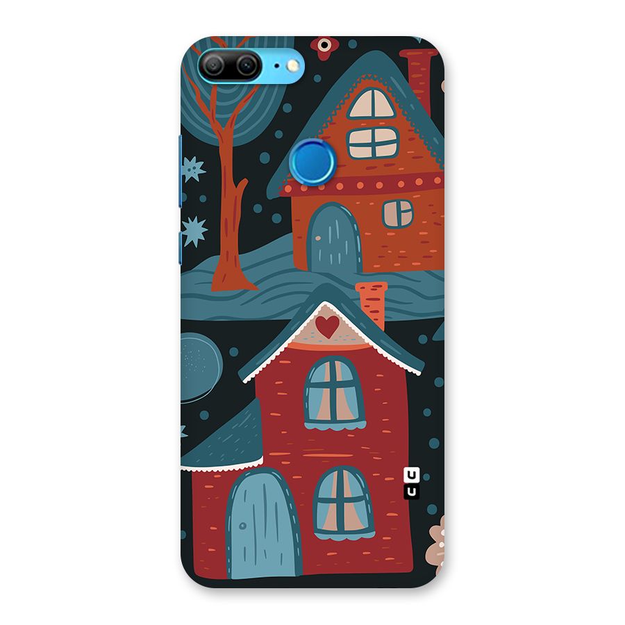 Nordic Arts Houses Back Case for Honor 9 Lite