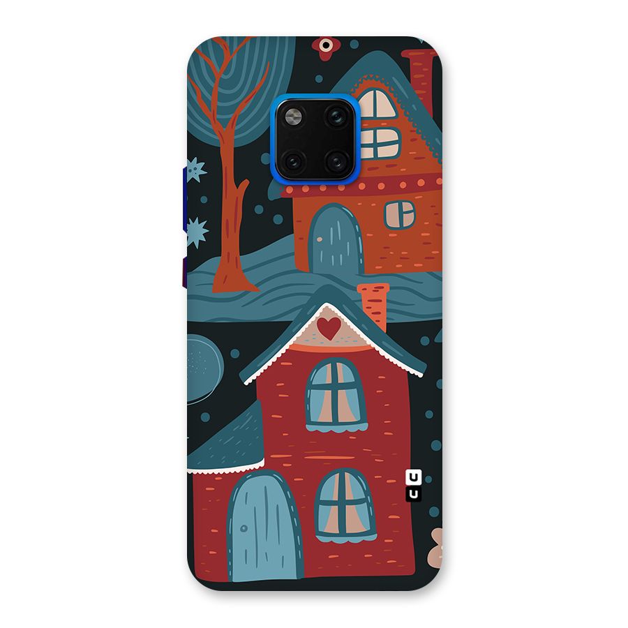 Nordic Arts Houses Back Case for Huawei Mate 20 Pro