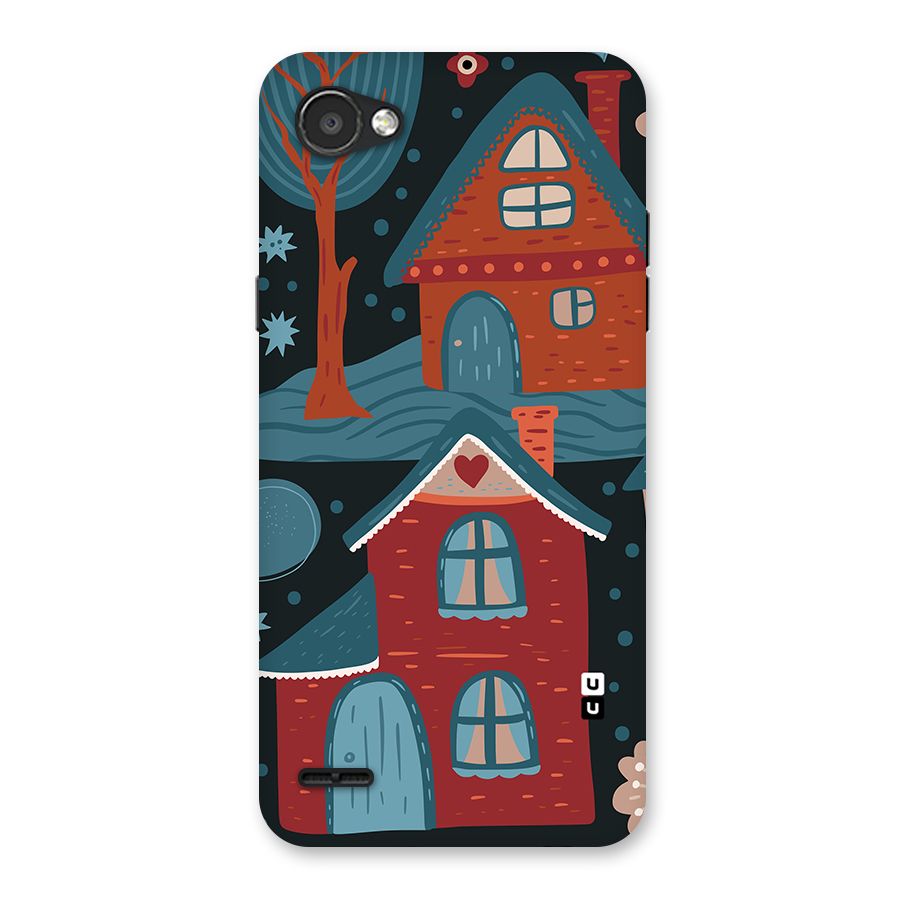 Nordic Arts Houses Back Case for LG Q6