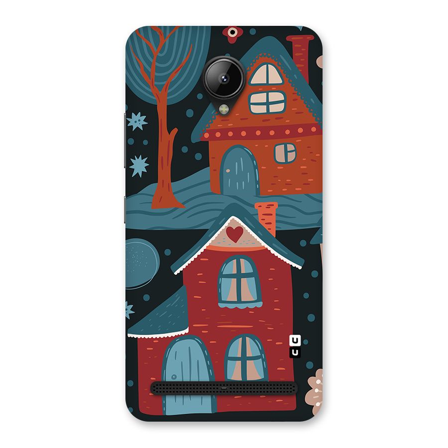 Nordic Arts Houses Back Case for Lenovo C2