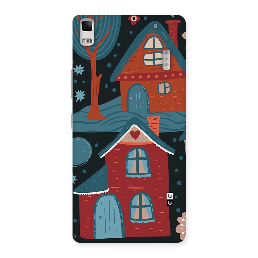 Nordic Arts Houses Back Case for Lenovo K3 Note