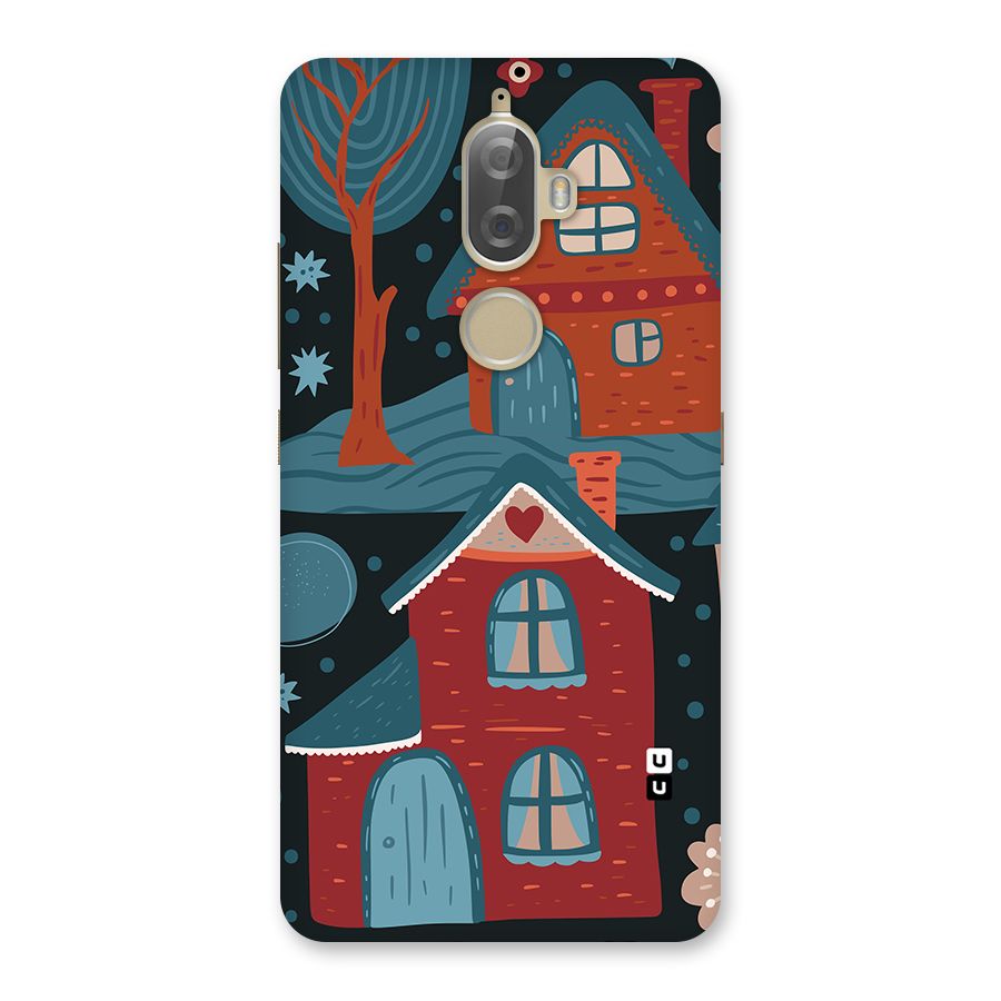 Nordic Arts Houses Back Case for Lenovo K8 Plus
