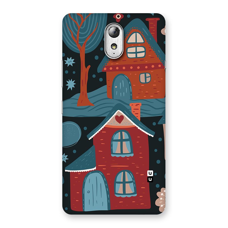 Nordic Arts Houses Back Case for Lenovo Vibe P1M