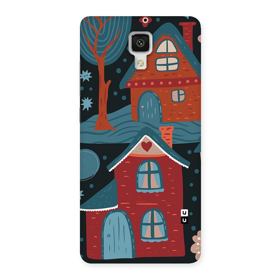 Nordic Arts Houses Back Case for Mi4