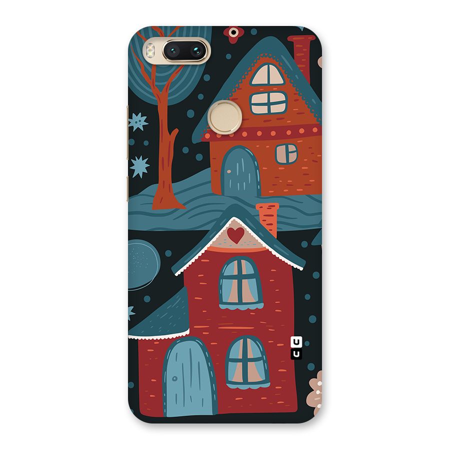 Nordic Arts Houses Back Case for Mi A1