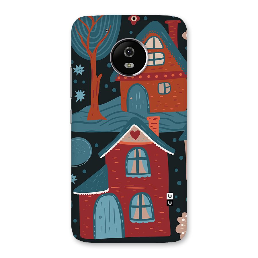 Nordic Arts Houses Back Case for Moto G5