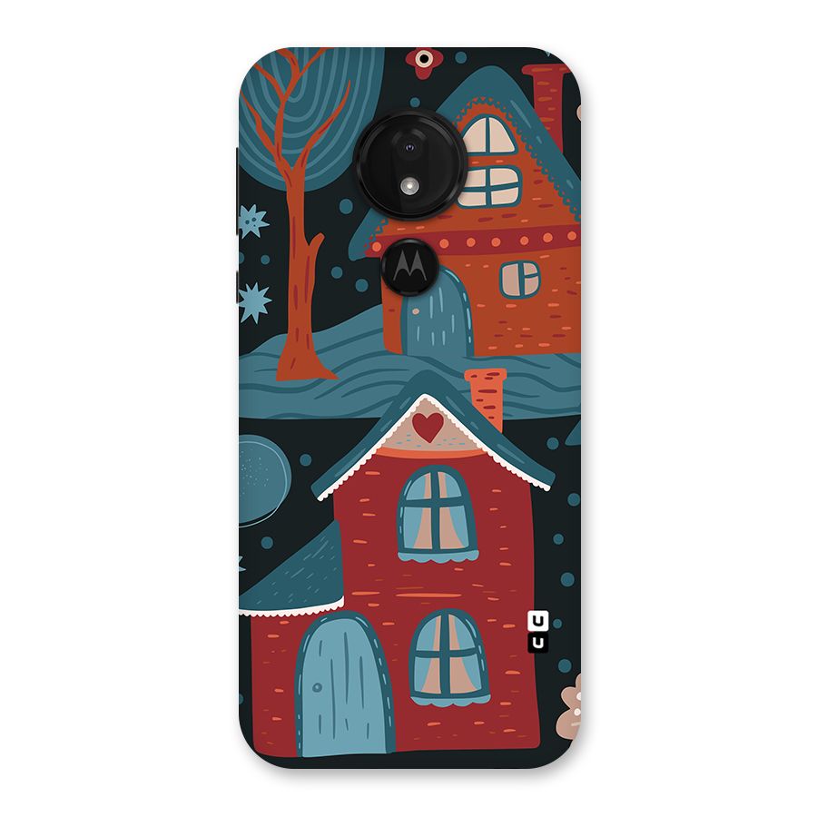 Nordic Arts Houses Back Case for Moto G7 Power