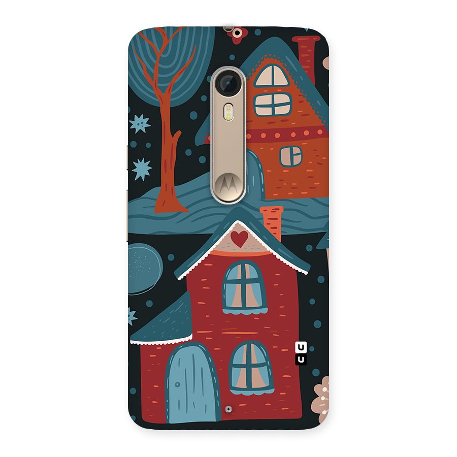 Nordic Arts Houses Back Case for Moto X Style