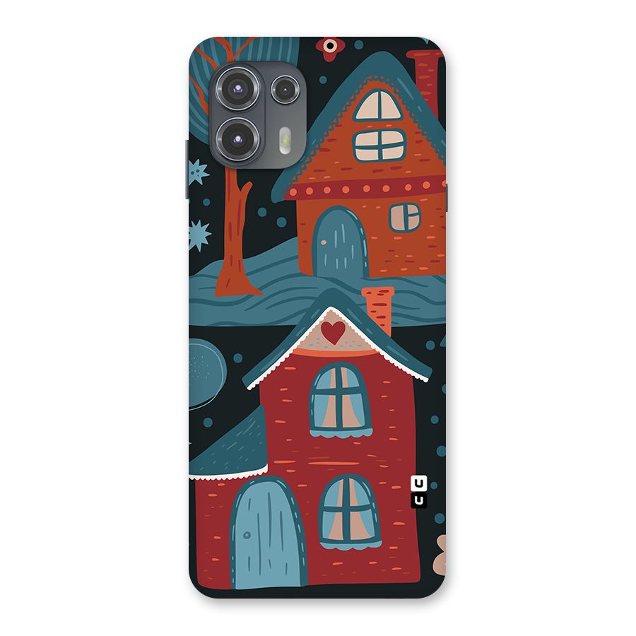 Nordic Arts Houses Back Case for Motorola Edge 20 Fusion