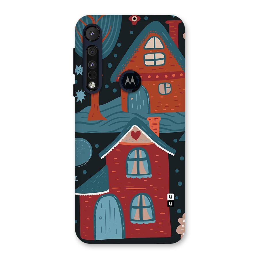 Nordic Arts Houses Back Case for Motorola One Macro