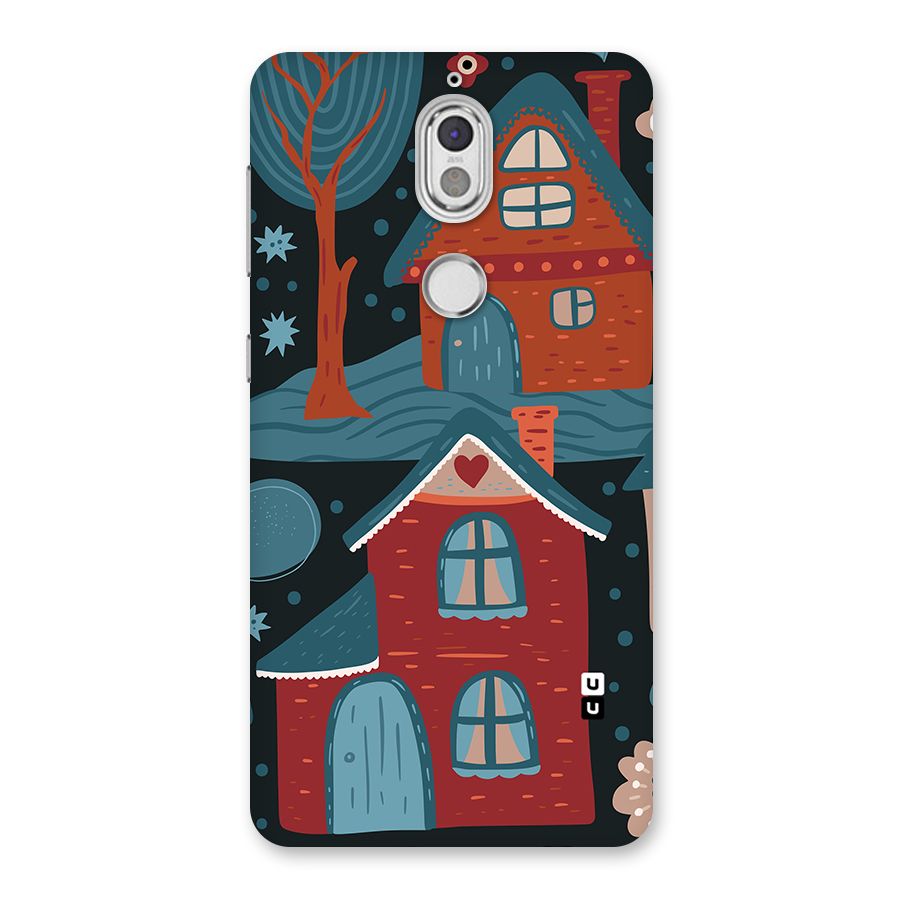 Nordic Arts Houses Back Case for Nokia 7