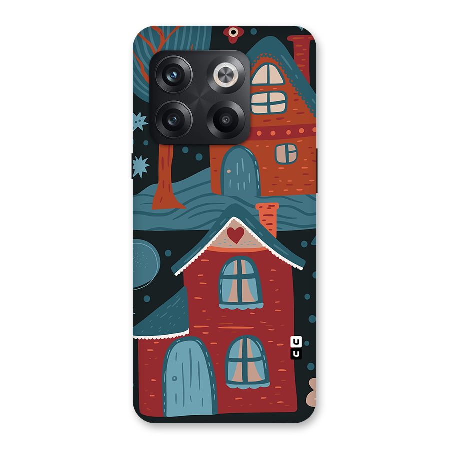 Nordic Arts Houses Back Case for OnePlus 10T