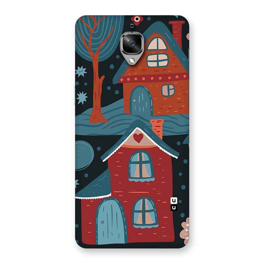 Nordic Arts Houses Back Case for OnePlus 3