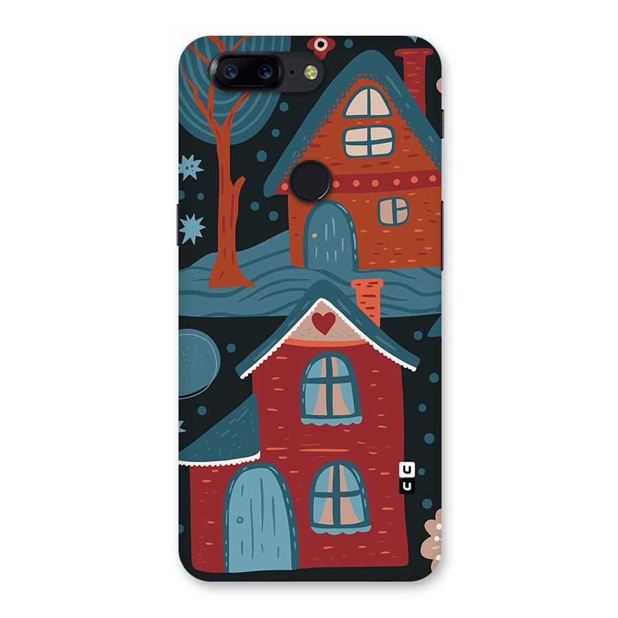 Nordic Arts Houses Back Case for OnePlus 5T