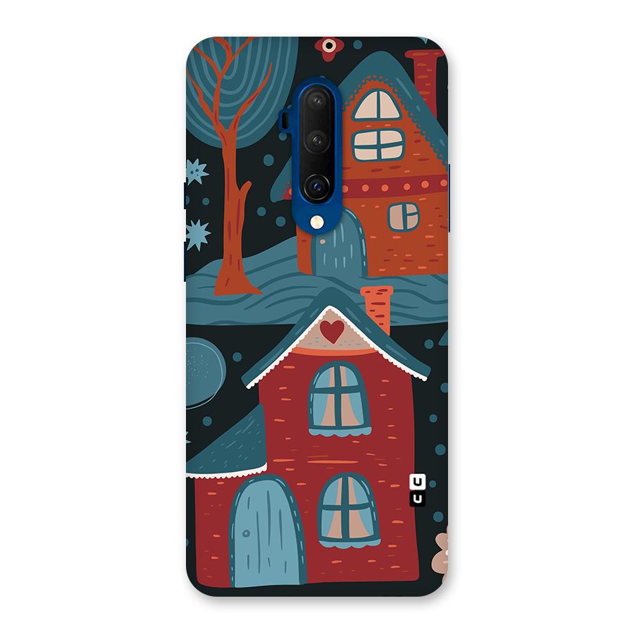 Nordic Arts Houses Back Case for OnePlus 7T Pro