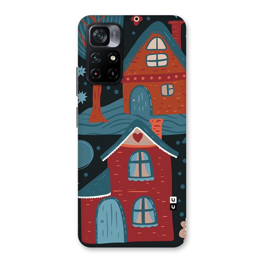 Nordic Arts Houses Back Case for Poco M4 Pro 5G