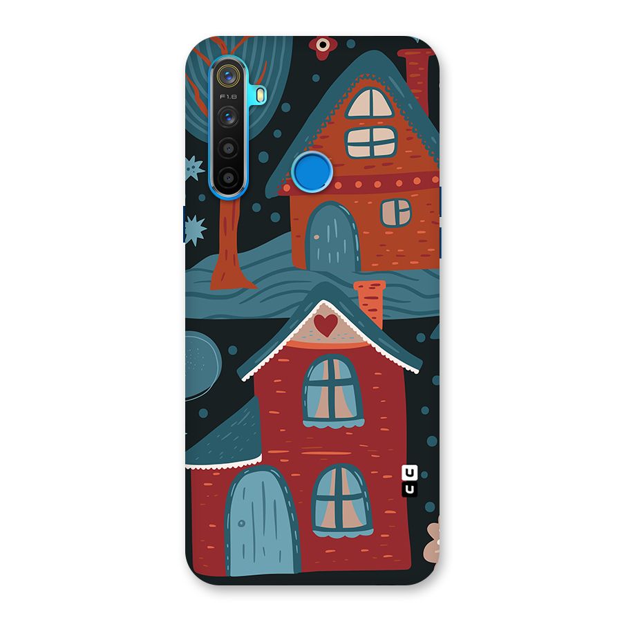 Nordic Arts Houses Back Case for Realme 5
