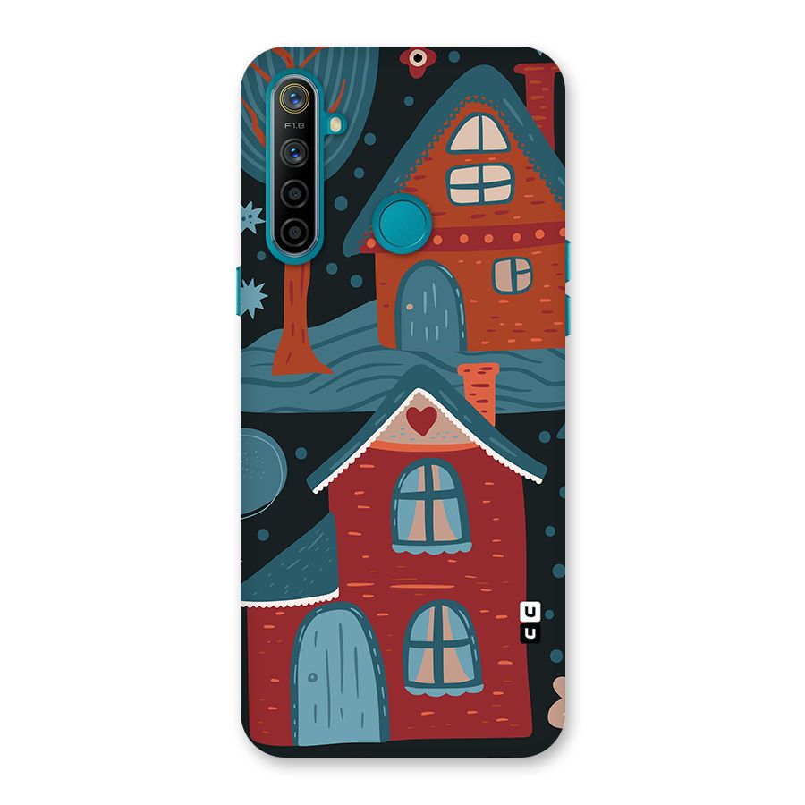 Nordic Arts Houses Back Case for Realme 5i