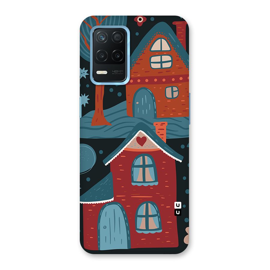 Nordic Arts Houses Back Case for Realme 8s 5G