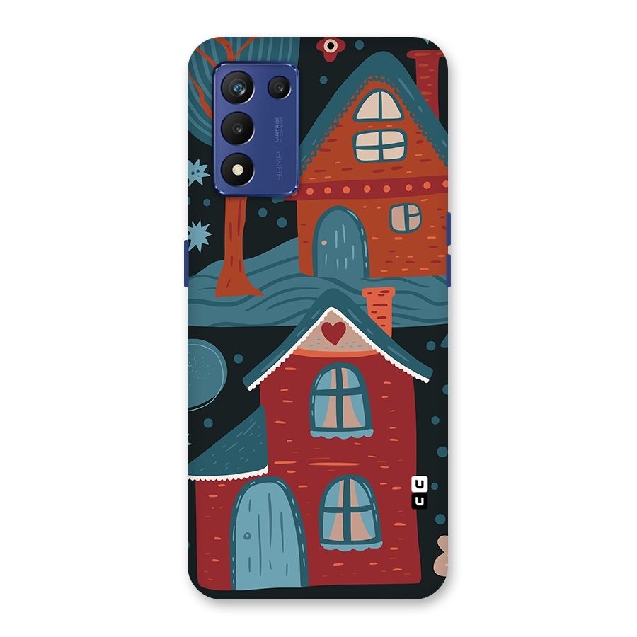 Nordic Arts Houses Back Case for Realme 9 5G Speed