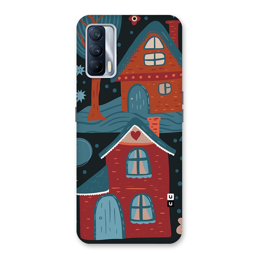 Nordic Arts Houses Back Case for Realme X7