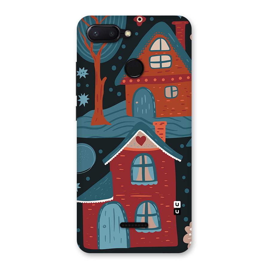 Nordic Arts Houses Back Case for Redmi 6