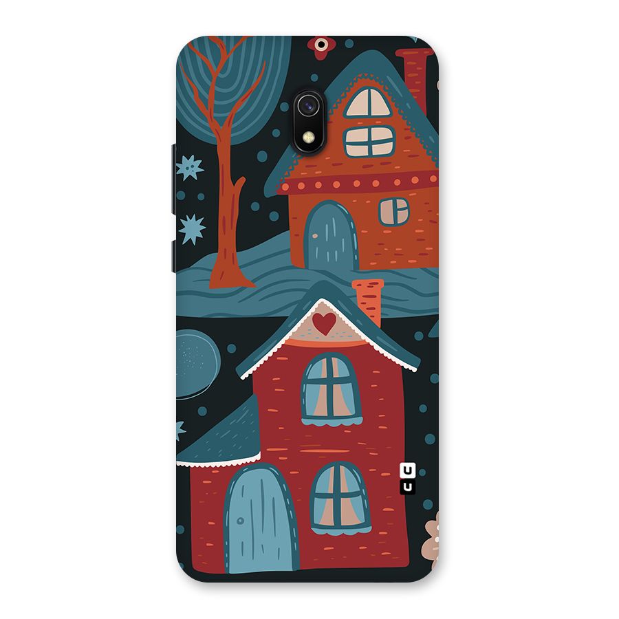 Nordic Arts Houses Back Case for Redmi 8A