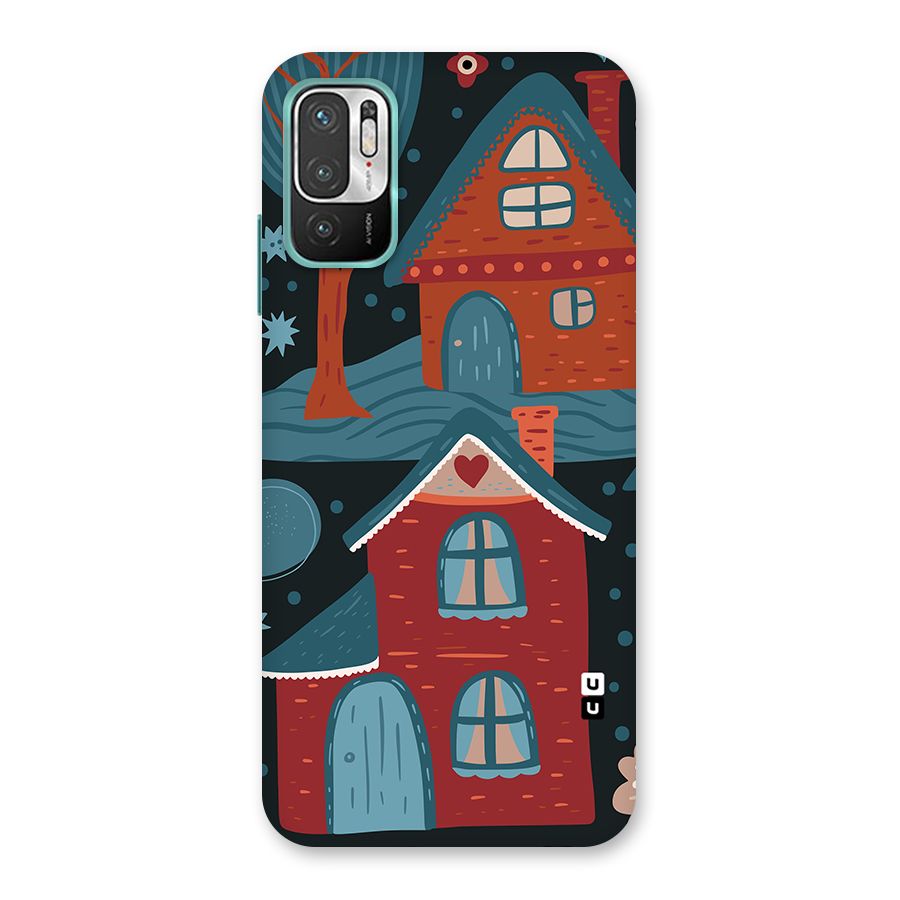 Nordic Arts Houses Back Case for Redmi Note 10T 5G