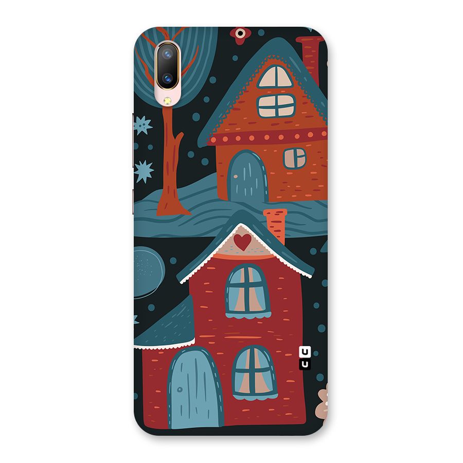 Nordic Arts Houses Back Case for Vivo V11 Pro