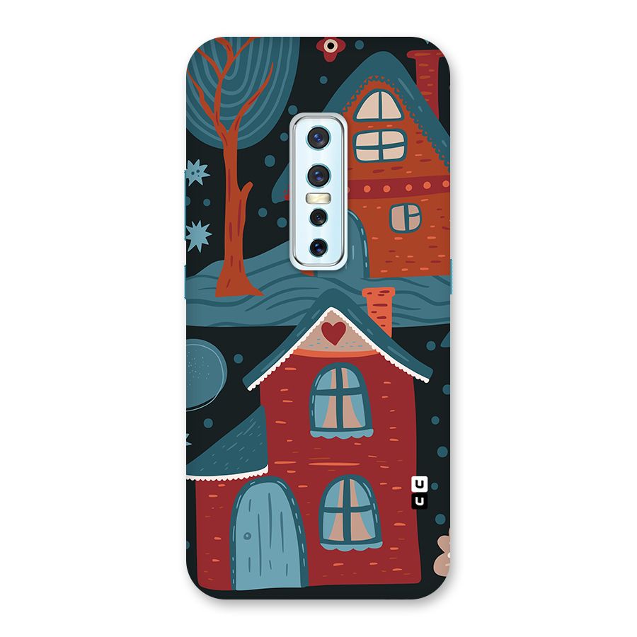 Nordic Arts Houses Back Case for Vivo V17 Pro