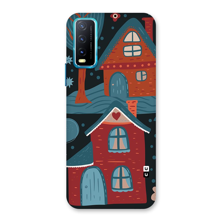 Nordic Arts Houses Back Case for Vivo Y20A