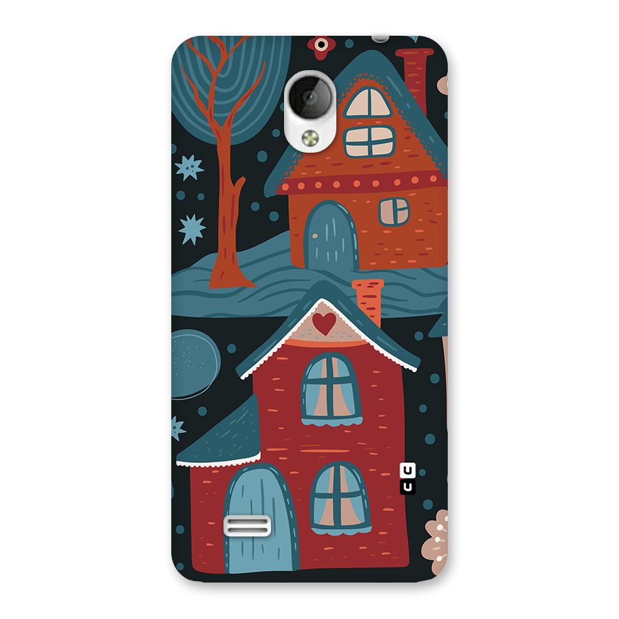 Nordic Arts Houses Back Case for Vivo Y21