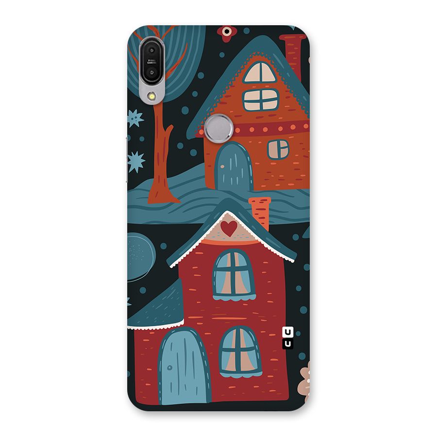 Nordic Arts Houses Back Case for Zenfone Max Pro M1