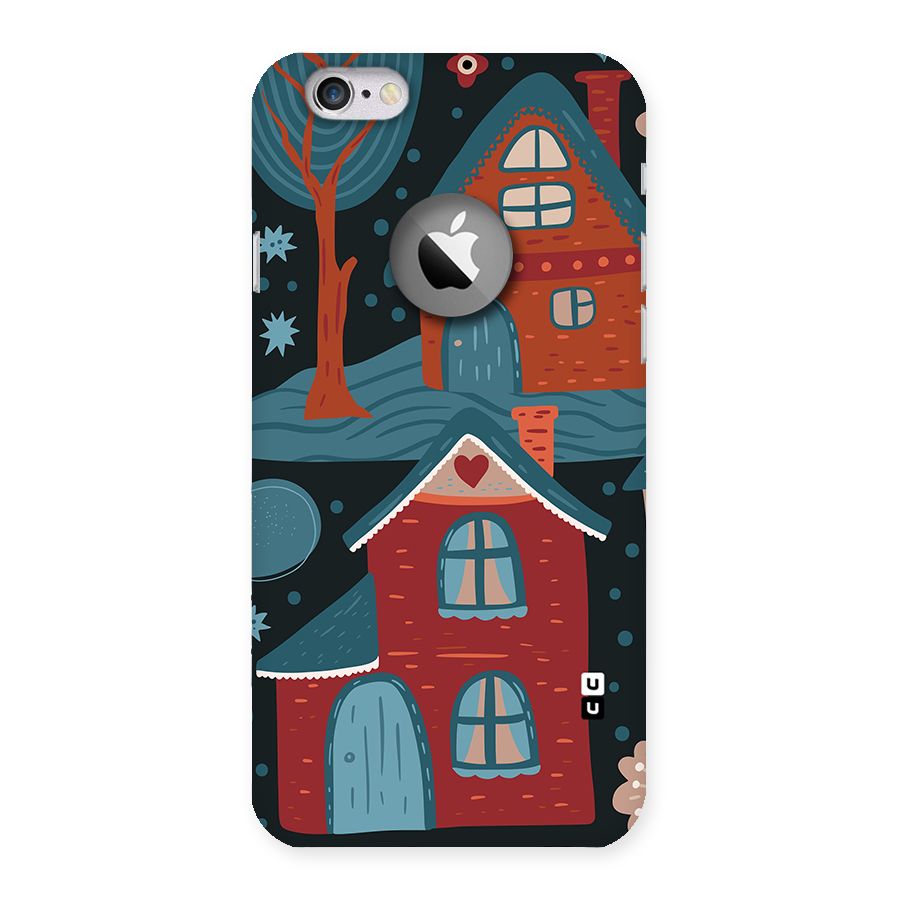 Nordic Arts Houses Back Case for iPhone 6 Logo Cut