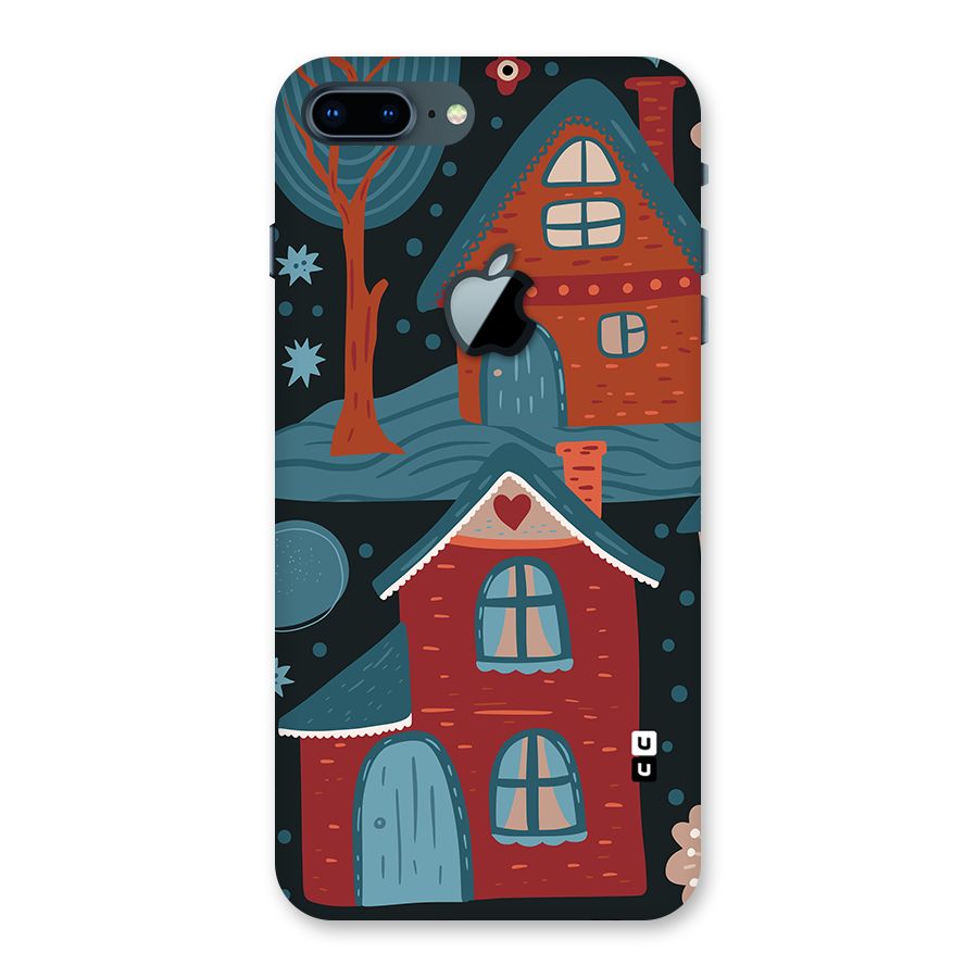 Nordic Arts Houses Back Case for iPhone 7 Plus Apple Cut