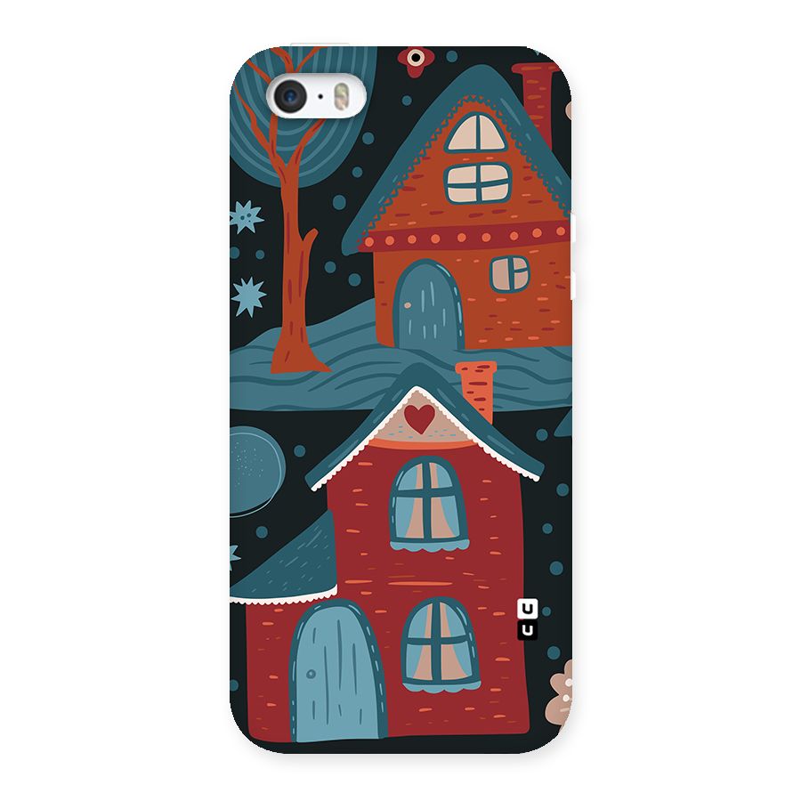 Nordic Arts Houses Back Case for iPhone SE 2016